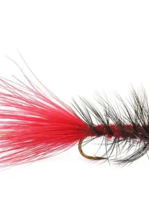 Offre Spéciale Wolly Bugger Gold Head Red Black size 8