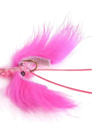 Crayfish Zonker Fluo Pink size #6 Meilleure Vente
