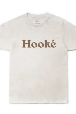 Dernier Modèle Hooke Original Tee Oatmeal - S