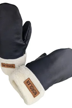 Nouvel Arrivage Norolan Moose Leather Ice Fishing Mittens - 9/10
