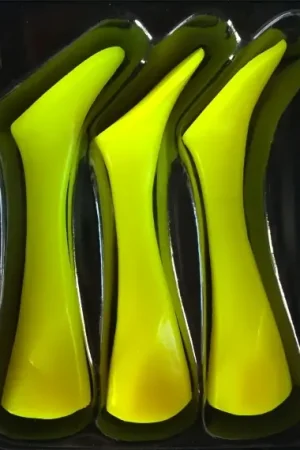 Soldes Headbanger Shad 22cm Replacement Tails (Paddlar), Fluo Yellow