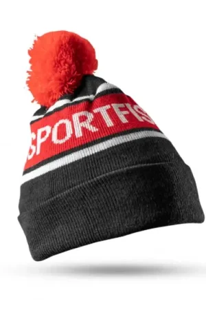 Promotion Söder Sportfiske Knitted Beanie Black/Red