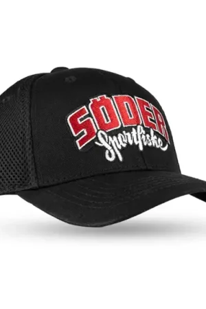 Söder Sportfiske Baseball Air Mesh Cap Black Bon Marché