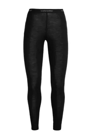 Icebreaker Womens 175 Everyday Leggings Black - M Réduction