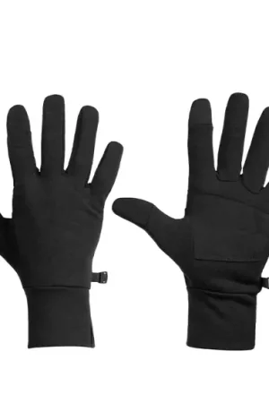 Soldes Icebreaker U Sierra Gloves Black - L