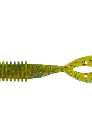 Prix Choc Big Bite Baits Kamikaze Swimon 9,5cm (7-pack) - Chartreuse/White Swirl