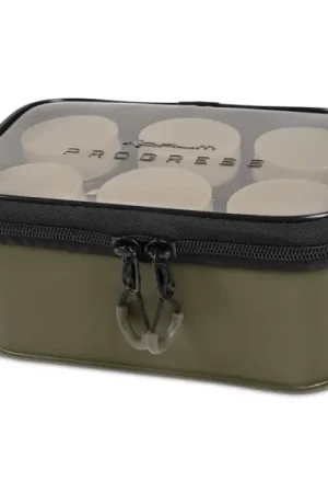 Top Vente Korum Progress EVA Hookbait Pouch - 6 Tub