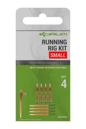 Korum Smokescreen Running Rig Kit - Large Prix Choc