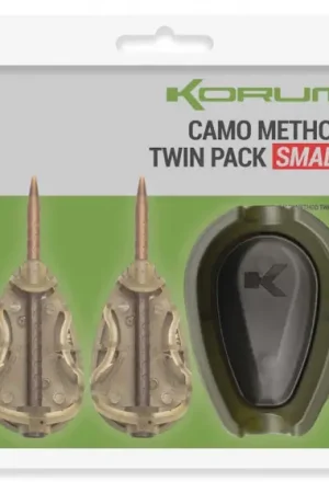 Pas Cher Korum Camo Method Twin Pack - Large