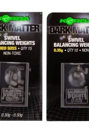 Korda Dark Matter Balancing Weights - 0,45g Retour Gratuit
