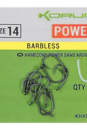 Bon Plan Korum Xpert Power Barbless - 8