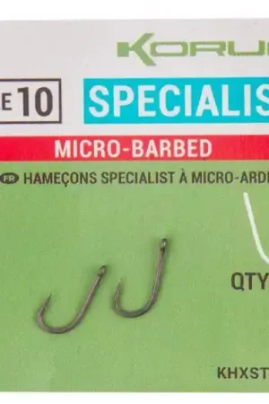 Prix Bas Korum XPERT Specialist Micro Barbed Hooks - #12