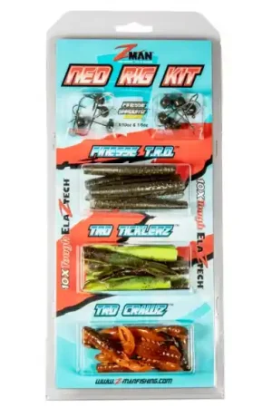 Bon Plan Z-Man Ned Rig Kit - Hot Colors