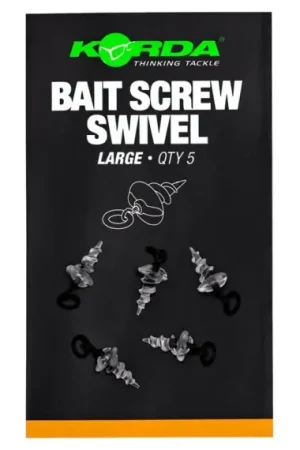 Commander Vite Korda Micro Ring Swivel Bait Screw Large (5pcs)