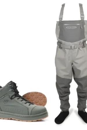 Meilleure Vente Vision Koski Grey & Koski Green 2.0 Gummi Wading Set