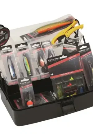 Kinetic Tackle Box Big Kit - Freshwater Prix Choc
