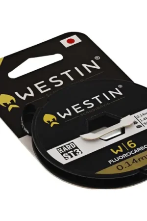 Westin W6 ST3 Fluorocarbon 50m 0.17mm 1.7kg 3.8lbs Clear Dernier Modèle