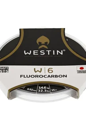 Westin W6 ST5 Flourocarbon 35m - 0,80mm, 30kg Nouvel Arrivage