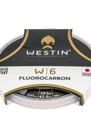 Westin W6 ST1 Fluorocarbon 50m - 0,43mm, 13,7kg Prix Cassé