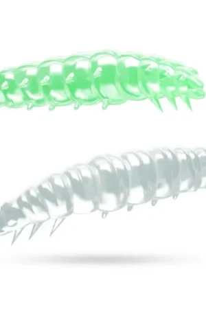 Top Vente Libra Lures Larva 30 Garlic (15-pack) - Hot Yellow