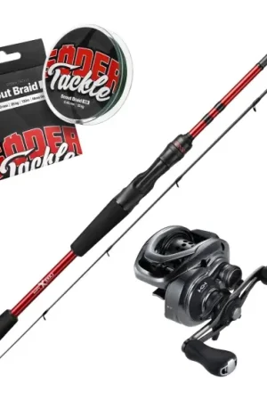 Lake X Perch 7'2'' X-Fast Action ML 5-25g Casting Combo Prix Bas