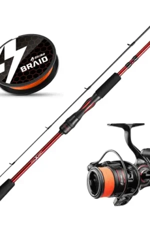 Prix Bas Lake X Perch 7'2'' X-5-25g & Vortex Spinning Combo