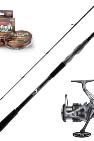 Haute Qualité Lake X Pike Spinning 8'3'' Fast Action H 40-100g Nasci Combo