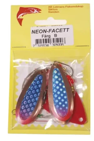 Lidmans Släp Neon-Facett - Blue Nouvel Arrivage