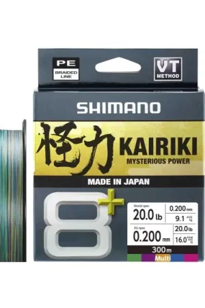 Shimano Kairiki 8+ 300m Multi - 0.10mm Achat Immédiat