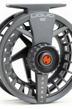 Lamson Liquid S Fly Reel Smoke - #4/6 Expédition Rapide