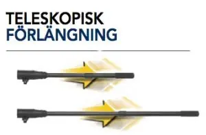 Minn kota MKA-43 teleskop handtag 17-25'' Pas Cher