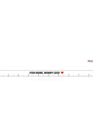 Prix Choc Sportfiskeprylar Measuring Sticker Transparent - 136x5cm