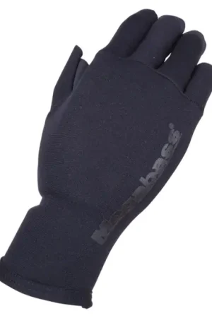 Megabass Ti Glove Black x Black - L Offre Exclusive