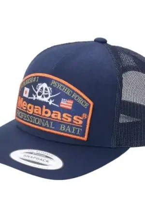 Super Prix Megabass Cap Psychic Trucker Navy/Navy