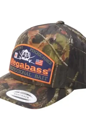 Retour Gratuit Megabass Cap Psychic Camo Mossy Hunter