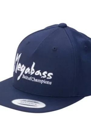 Megabass Cap Brush Snapback Navy/White Achetez Aujourd'hui