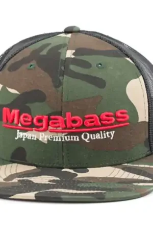 Megabass Trucker Hat Camo Expédition Rapide