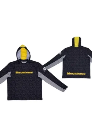 Achat Immédiat Megabass Game Hoodie Black - XL