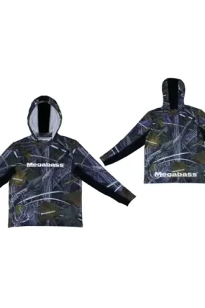 Megabass Game Hoodie Real Camo - Small Offre Exclusive