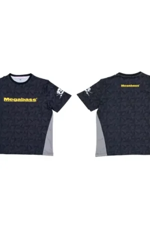 Paiement Sécurisé Megabass Game T-Shirt Black - XL