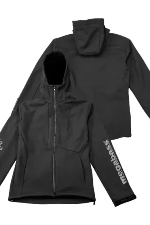 Megabass Blowattack Hoodie Black - L Seulement Aujourd'hui