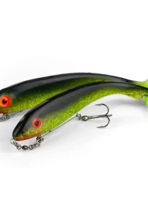 SvartZonker McRubber Shad 23cm Stinger Bundle (2-pack) Bon Marché