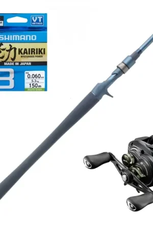 AAVA Meri Rod 8'6'' 8-30g Seatrout Baitcasting Combo Soldes