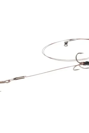 Wiggler Predator Leader wire w. gamakatsu Hook TR13B stl. 2 30lbs Satisfait Ou Remboursé