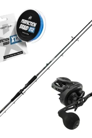 Mikado Jaws Big Bait Casting 8'6'', 50-200g / Svivlo Combo Nouvel Arrivage