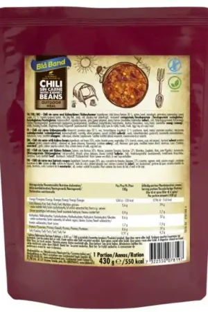 Blue Band - Chili Sin Carne With Kidney Beans Nouvelle Collection