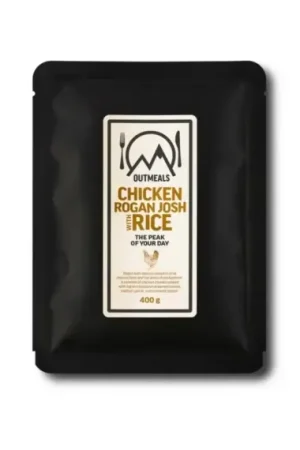 Acheter En Ligne Outmeals - Chicken Rogan Josh With Rice 400g