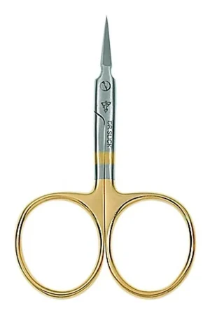 Dr Slick Arrow Scissor 3 1/2'' Gold Loops Straight Nouvelle Collection