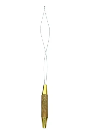 Bon Marché Dr Slick Bobbin Threader Gold w/ Half Hitch Tool