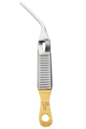 Meilleure Vente DR Slick Extra-Hand Fly Tweezer 2 1/2'' Self Closing - Curved